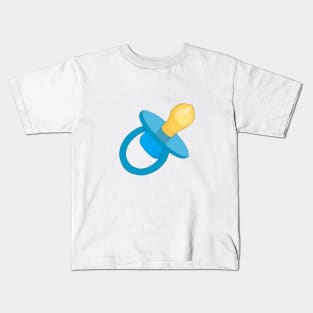 Blue Pacifier - Baby Pacifier - Pacifier Kids T-Shirt